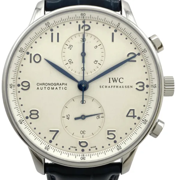 IWC ポルトギーゼ クロノグラフ IW371417 シルバー