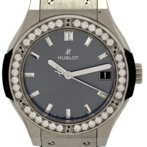 ウブロ クラシック・フュージョン チタニウム レーシンググレー 581.NX.7071.LR