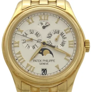 パティックフィリップ アニュアルカレンダー ムーンフェイズ 5036/1J-001
