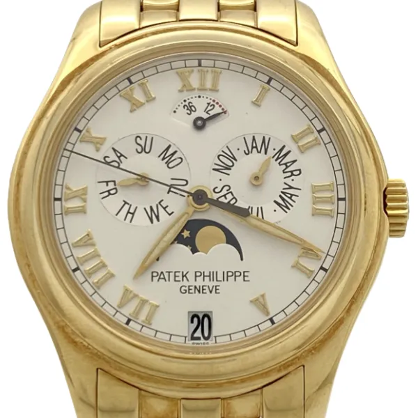 パティックフィリップ アニュアルカレンダー ムーンフェイズ 5036/1J-001
