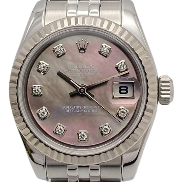 ロレックス デイトジャスト 179174NG ブラック