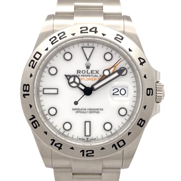 ロレックス エクスプローラーⅡ 226570 ホワイト