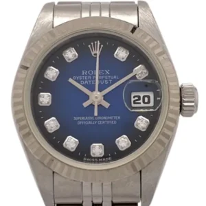 ロレックス デイトジャスト 69174G ブルー