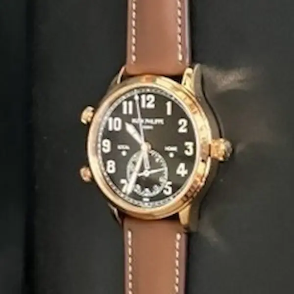 パテック フィリップ　カラトラバ　パイロット　トラベルタイム　5524R-001