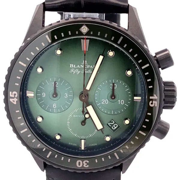 ブランパン フィフティ ファゾムズ バチスカーフ フライバック クロノグラフ 5200-0153-B52A