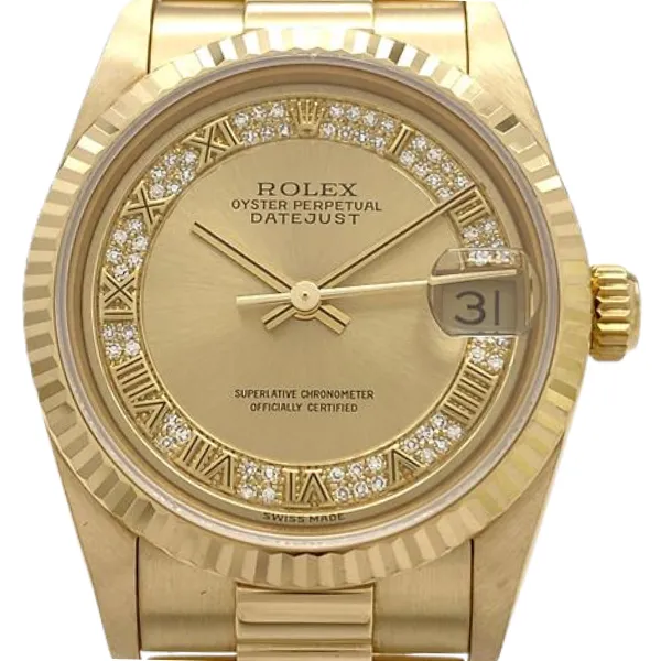 ロレックス デイトジャスト 68278 ゴールド