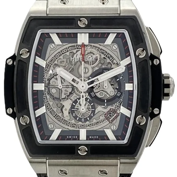 ウブロ スピリットオブビッグバン チタニウム セラミック 601.NM.0173.LR