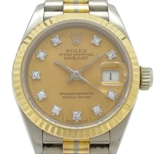 ロレックス デイトジャスト 69179 ゴールド