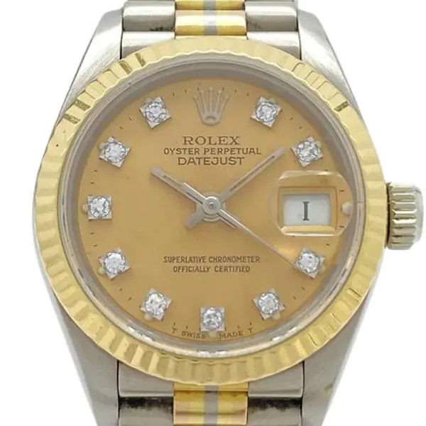 ロレックス デイトジャスト 69179 ゴールド