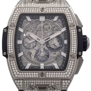 ウブロ スピリット オブ ビッグ・バン チタニウム パヴェ 642.NX.0170.RX.1704