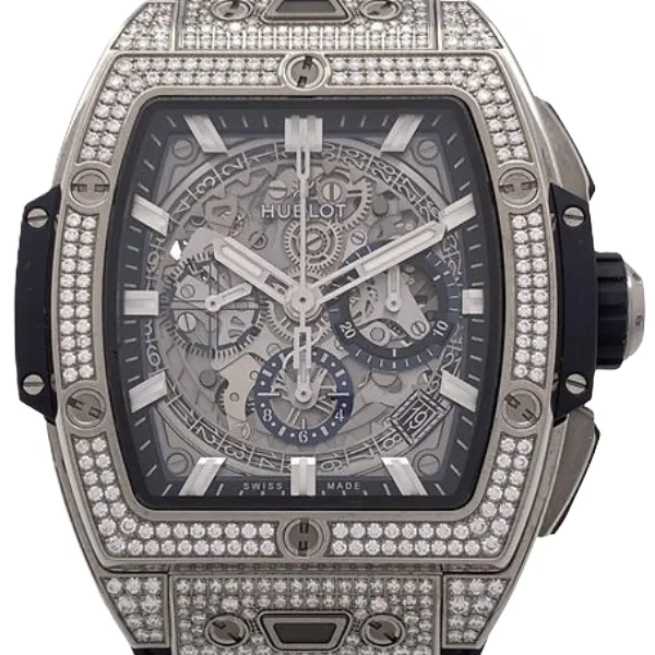 ウブロ スピリット オブ ビッグ・バン チタニウム パヴェ 642.NX.0170.RX.1704