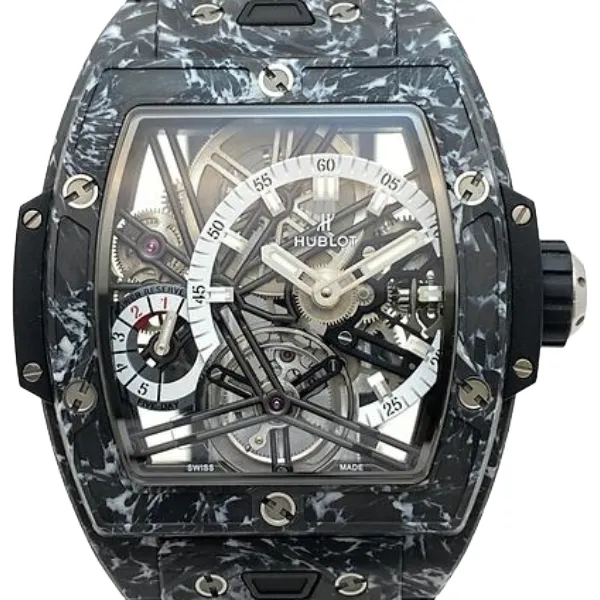 ウブロ スピリット オブ ビッグ・バン トゥルービヨン 5デイ パワーリザーブカーボンホワイト 645.QW.2012.RW