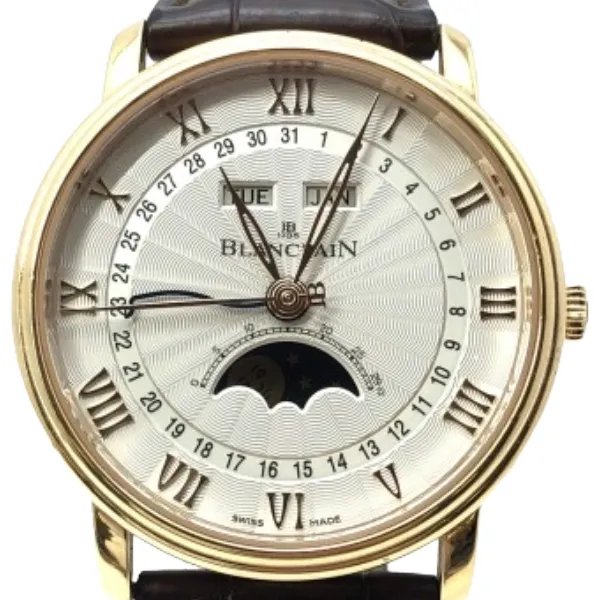 ブランパン ヴィルレ コンプリートカレンダー ムーンフェイズ ハーフハンター 6664-3642-55B