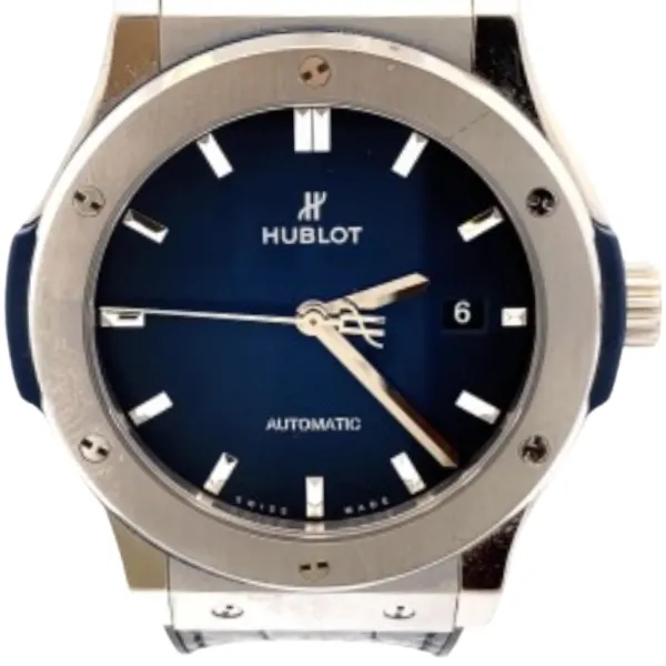 ウブロ クラシック・フュージョン チタニウム ディープブルー 542.NX.6670.LR.JPN18