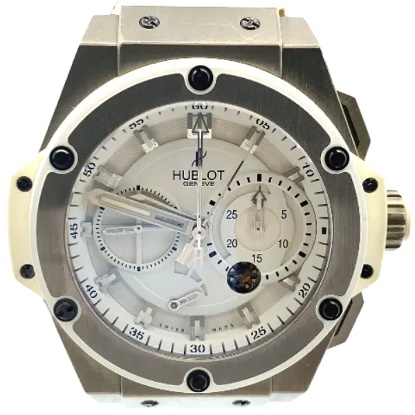 ウブロ キングパワー パワーリザーブ ジルコニウム 709.ZE.2110.RW