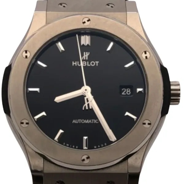 ウブロ クラシックフュージョン チタニウム ブラックシャイニー 542.NX.1270.LR