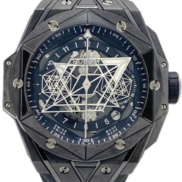 ウブロ ビッグバン ウニコ サンブルーII ブラックマジック 418.CX.1107.RX.MXM22