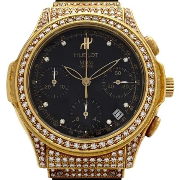 ウブロ エレガント クロノグラフ 1810.3.054