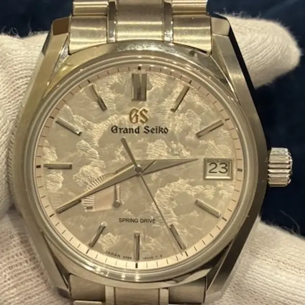 グランドセイコー　ヘリテージコレクション　スプリングドライブ　花筏　SBGA443/9R65-0DG0