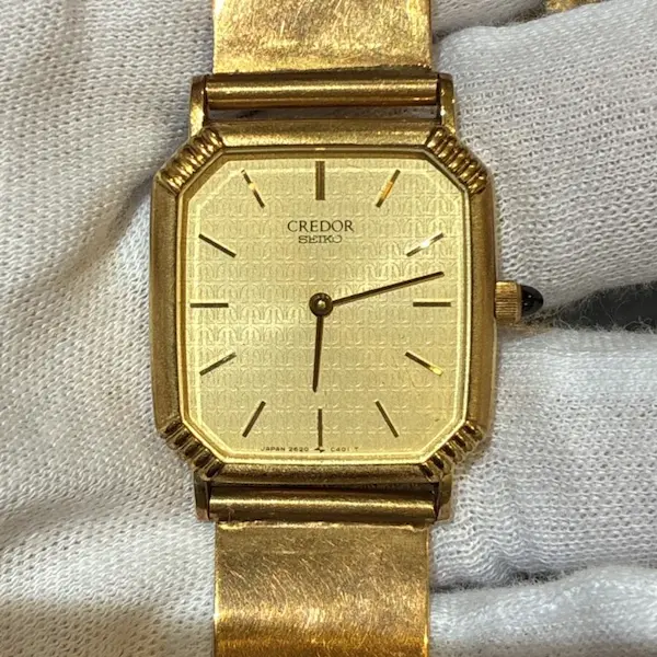 セイコー　クレドール　金時計