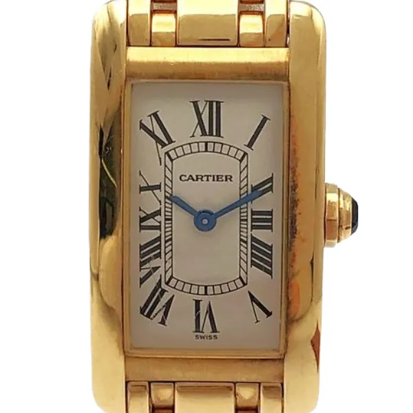 カルティエ タンクアメリカン W26015K2