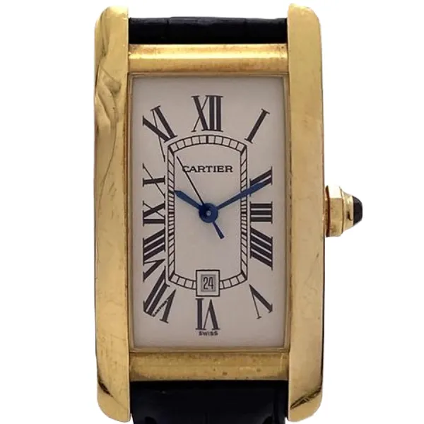 カルティエ カルティエ タンクアメリカン クロノリフレックス W2603356