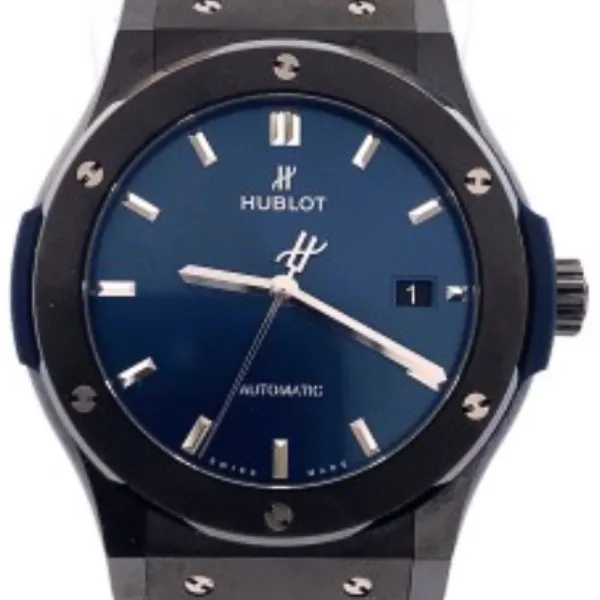 ウブロ クラシック・フュージョン セラミックブルー 542.CM.7170.LR