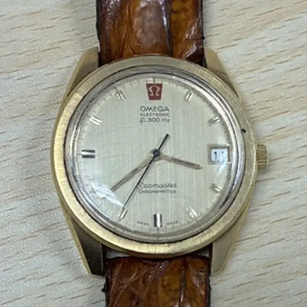 オメガ　シーマスター　エレクトロニック　f300Hz　クロノメーター