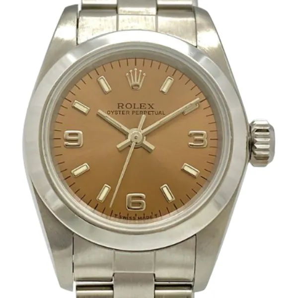 ロレックス オイスターパーペチュアル 67180 オレンジ