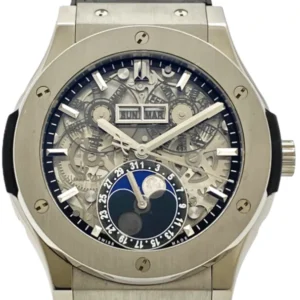 ウブロ クラシック・フュージョン アエロフュージョン ムーンフェイズ チタニウム 517.NX.0170.LR