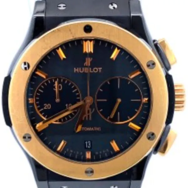 ウブロ クラシック フュージョン クロノグラフ セラミック キングゴールド 521.CO.1781.RX