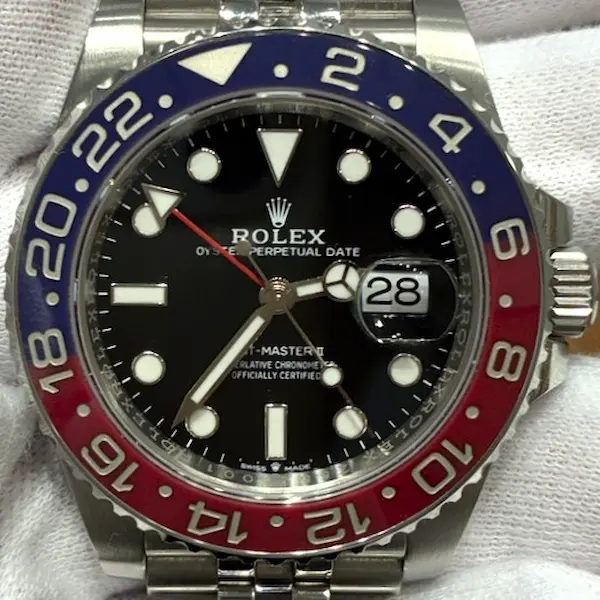 ロレックス　GMTマスター II　126710BLRO
