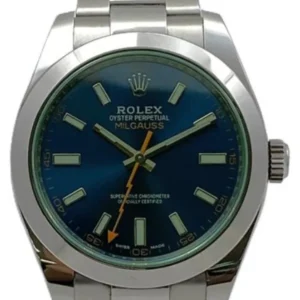 ロレックス ミルガウス 116400GV ネイビー