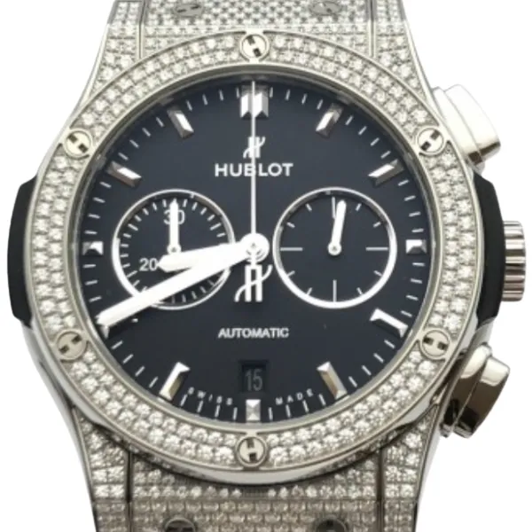 ウブロ クラシック・フュージョン クロノグラフ チタニウム 541.NX.1171.LR