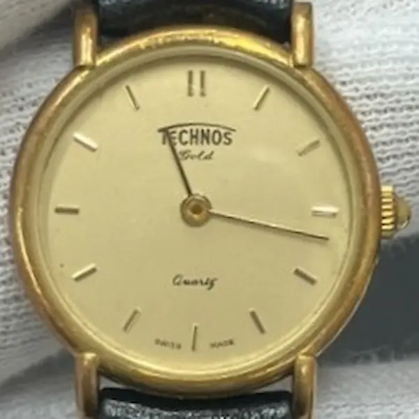 テクノス　金時計