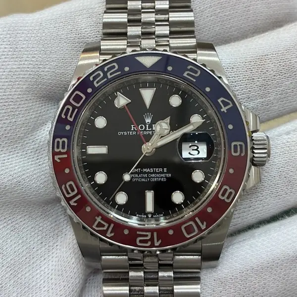 ロレックス　GMTマスターⅡ　126710BLRO