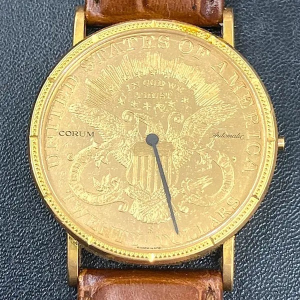 コルム　コインウォッチ　20ドル金貨 1904 loading=