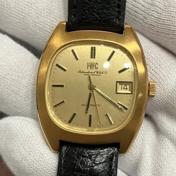IWC　金時計