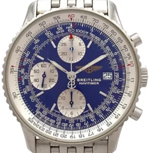 ブライトリング オールドナビタイマー A13022 ネイビー文字盤