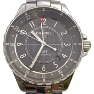 シャネル J12 クロマティック GMT H3099 ブラック文字盤