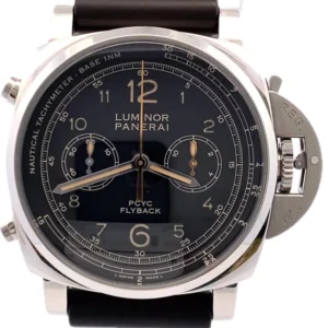 パネライ ルミノール 1950 PCYC 3デイズ クロノ フライバック オートマティック アッチャイオ 44mm PAM00653