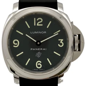 パネライ オフィチーネ パネライ ルミノール ベース ロゴ アッチャイオ 44mm PAM01000