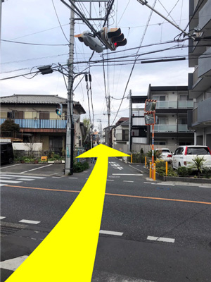 おたからや所沢けやき台店までのアクセス（2）