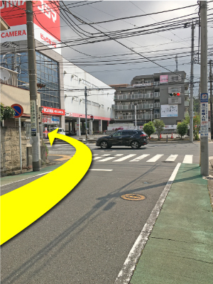 おたからやMEGAドン・キホーテUNY大口店までのアクセス（3）