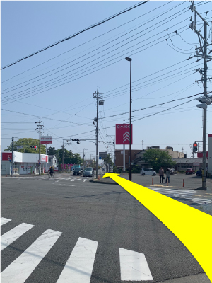 おたからや静岡大橋西店までのアクセス（5）