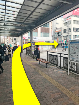 おたからや金町駅前店までのアクセス（3）