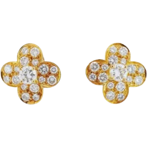 ヴァンクリーフ&アーペル トレフル ピアス