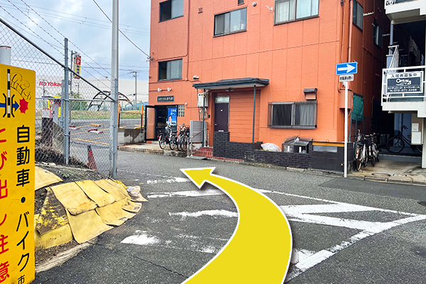 おたからやイトーヨーカドー津久野店までのアクセス（5）