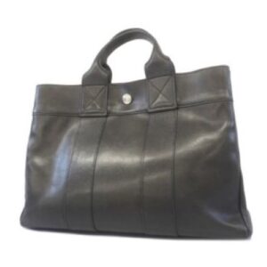 エルメス フールトゥPM トートバッグ レザー ブラック