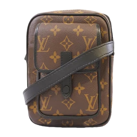 M80793 Louis Vuitton Monogram Macassar Christopher Wearable Wallet-Yellow